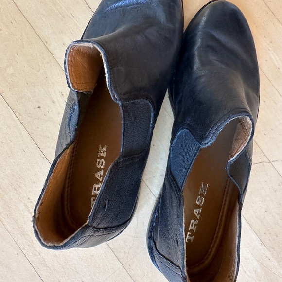 TRASK Chelsea black leather ankle boot, 7.5, CB2464 - Picture 5 of 7